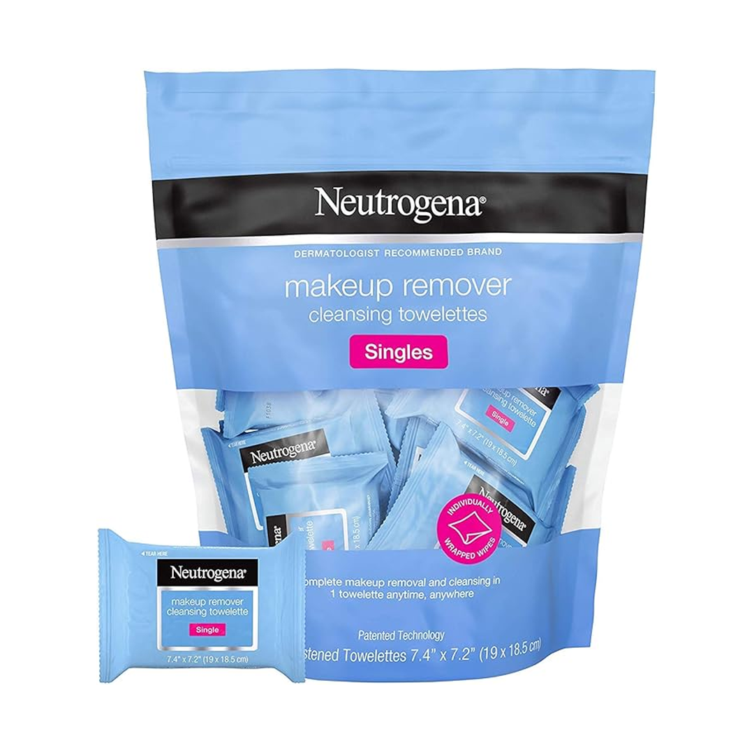 Neutrogena Makeup Remover Cleansing Towelette Singles 20 Count