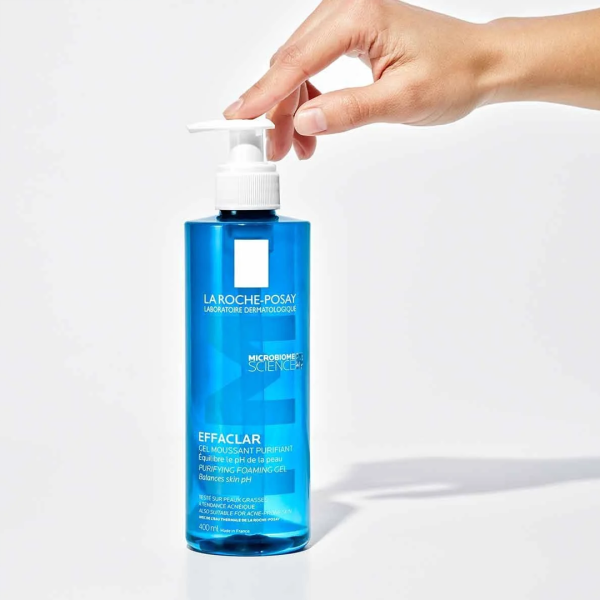 La Roche-Posay Effaclar Acne Foaming Cleansing Gel for Oily and Acne Prone Skin 400ml - Image 3