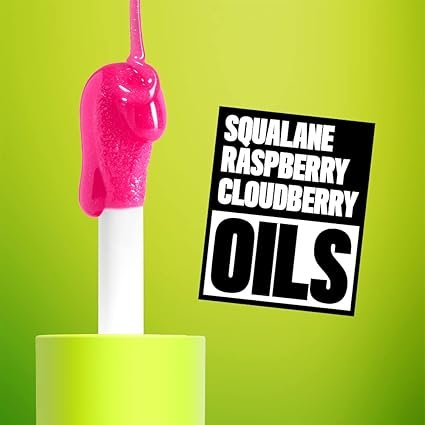 NYX PROFESSIONAL MAKEUP Fat Oil Lip Drip, Moisturizing, Shiny, Vegan Tinted Lip Gloss, Non-Sticky Finish, 12H Hydration, Squalane, Raspberry and Cloudberry Oils - SUPERMODEL - Image 2